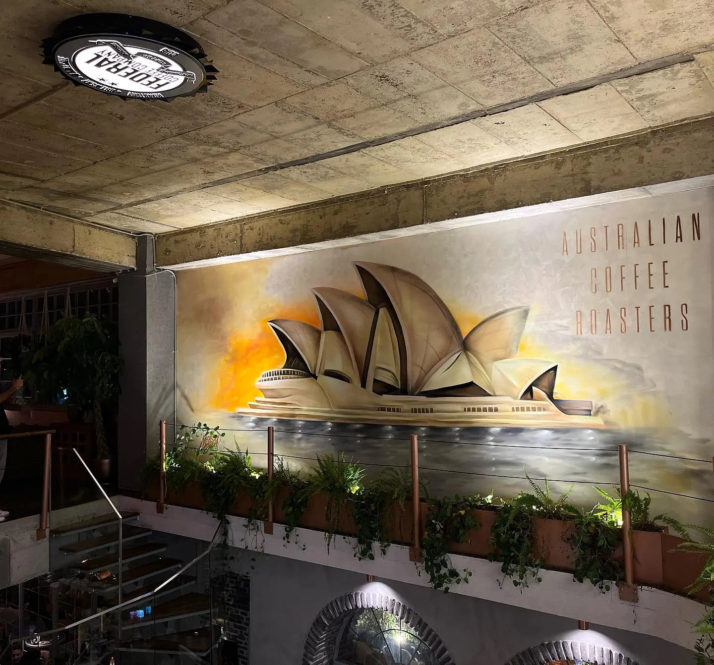Australian Coffee Roasters, çalışmadan bir detay