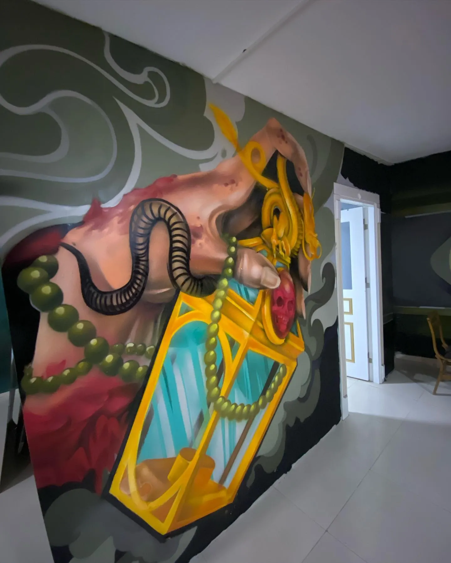 Cleopatra Ink, çalışmadan bir detay