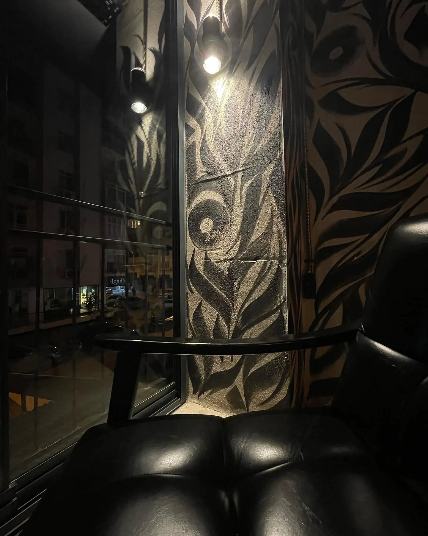 Freestyle kaligrafi, çalışmadan bir detay