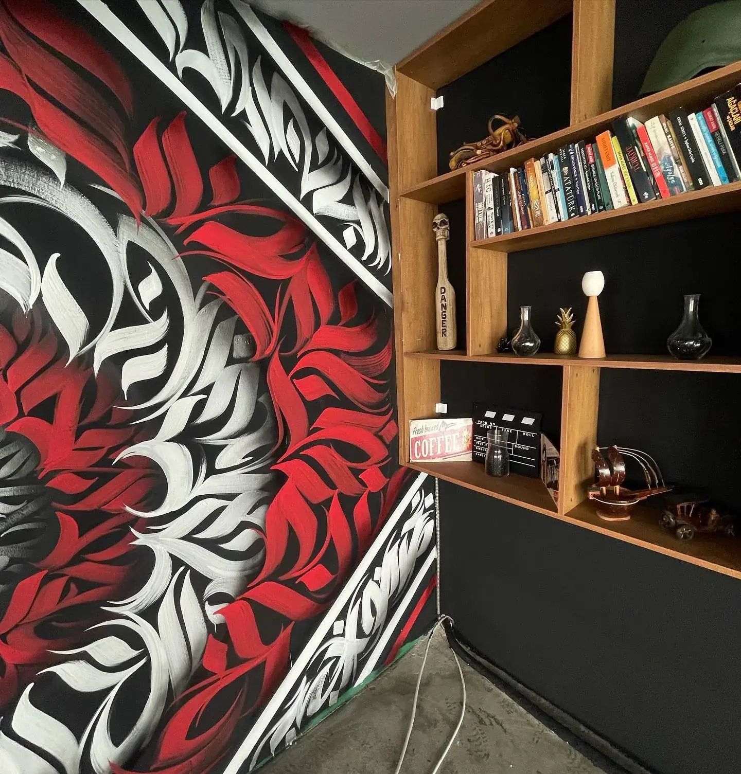 Jaxx Coffee Company, çalışmadan bir detay