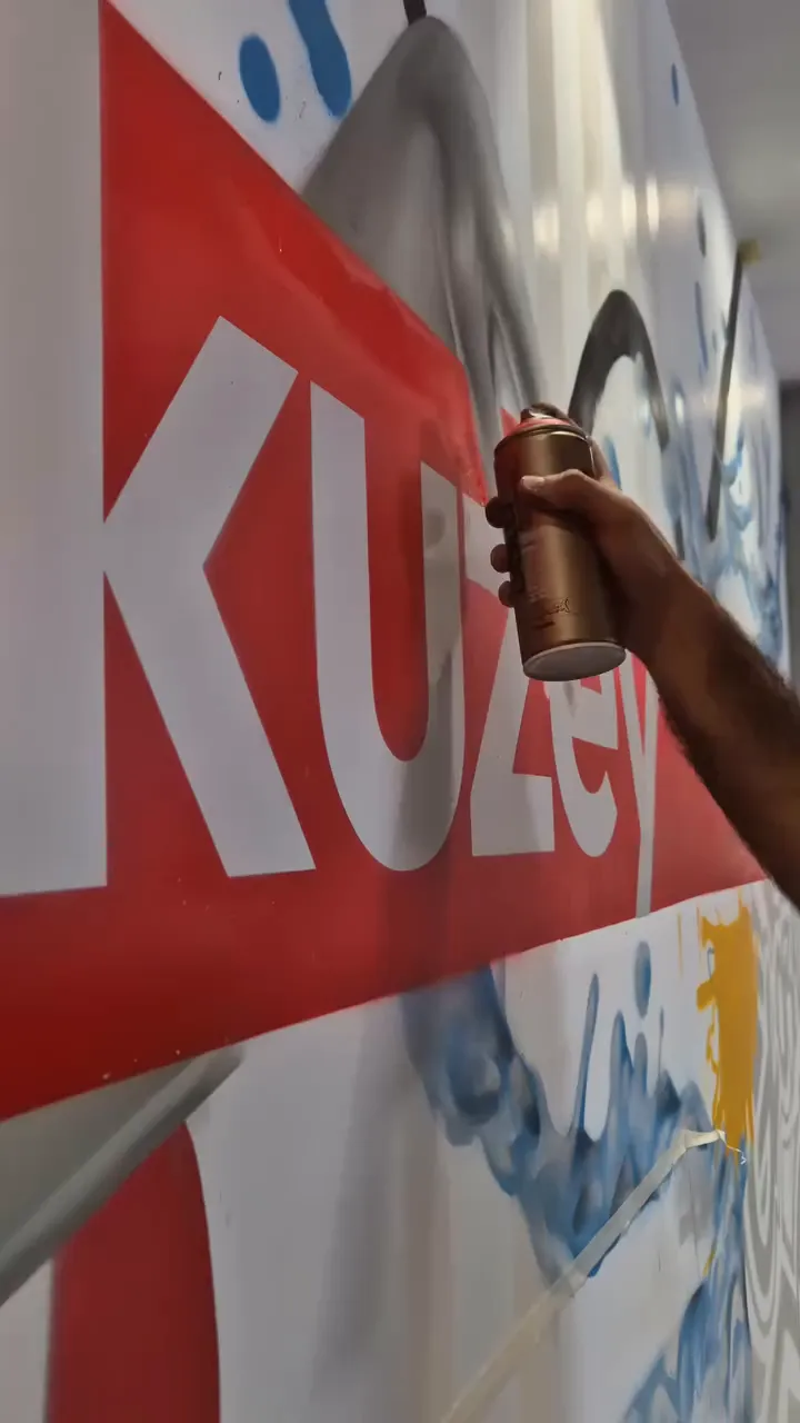Kuzey Boru, çalışmadan bir detay